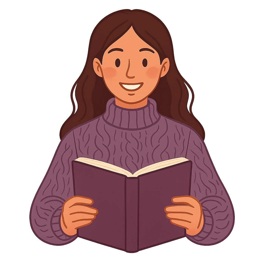 Tarot reader holding cards